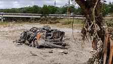 Potvyniai Teksase / JIM VONDRUSKA / Getty Images via AFP
