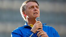 Jairas Bolsonaro  / MIGUEL SCHINCARIOL / AFP