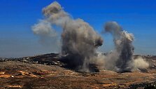 Izraelio ir &bdquo;Hezbollah&ldquo; karas / Stringer / dpa/picture-alliance