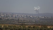 Susirėmimai Sirijoje / Omar Sanadiki / AP