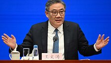 Kinų prekybos ministras / WANG ZHAO / AFP