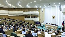 Rusijos parlamento auk&scaron;tieji rūmai / HANDOUT / AFP