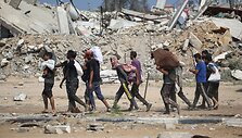 Palestiniečiai / EYAD BABA / AFP