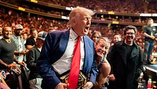 D. Trumpas UFC kovose / White House / ZUMAPRESS.com