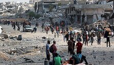 Gazos Ruožas / OMAR AL-QATTAA / AFP
