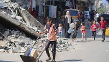 Gazos Ruožas / EYAD BABA / AFP