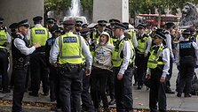 Londono policija / Krisztian Elek / ZUMAPRESS.com