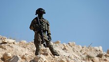 Izraelio karys Vakarų Krante / Mussa Qawasma / REUTERS