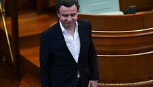 Albinas Kurti / ARMEND NIMANI / AFP