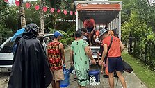 Filipinų gyventojai / HANDOUT / AFP