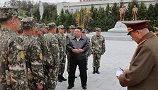 &Scaron;iaurės Korėjos lyderis / KCNA / via REUTERS