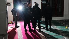 Sprogimai Indonezijoje esančioje mokyklos mečetėje /  / AP
