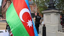 Azerbaidžano vėliava / Turkhan Karimov / ZUMAPRESS.com