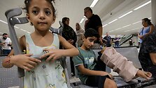 Vaikai i&scaron; Gazos Ruožo / Marwan Naamani / ZUMAPRESS.com