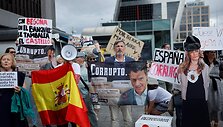 Antikorupcinis protestas Ispanijoje / OSCAR DEL POZO / AFP
