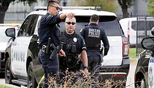 Po &scaron;audymo / STEWART F. HOUSE / Getty Images via AFP