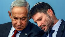 B. Netanyahu su B. Smotrichu / RONEN ZVULUN / AFP