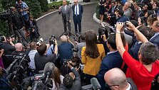 JAV Kongreso lyderiai / JIM WATSON / AFP