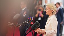Ursula von der Leyen / THOMAS TRAASDAHL / AFP
