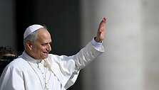 Popiežius Leonas  / FILIPPO MONTEFORTE / AFP