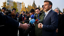 Emmanuelis Macronas / SARAH MEYSSONNIER / AFP