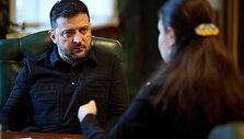 Volodymyras Zelenskis / Ukraine Presidency/Ukrainian Pre / ZUMAPRESS.com