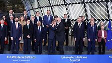 ES ir Vakarų Balkanų valstybių vadovų auk&scaron;čiausio lygio susitikimas / Yves Herman / REUTERS