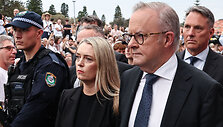Anthony Albanese'is / DAVID GRAY / AFP