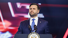 J. D. Vance'as / CAYLO SEALS / Getty Images via AFP