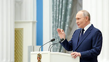 Vladimiras Putinas / Alexander Kazakov / via REUTERS