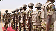 Nigerijos kariai / AUDU MARTE / AFP