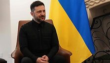 Volodymyras Zelenskis / PETROS KARADJIAS / AFP
