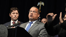 Minesotos generalinis Prokuroras Keithas Ellisonas / Richard Tsong-Taatarii / ZUMAPRESS.com