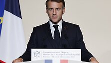 Emmanuelis Macronas / GUILLAUME HORCAJUELO / AFP