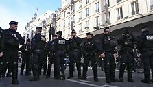 Policija Paryžiuje / DIMITAR DILKOFF / AFP