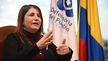 Iris Marin / RAUL ARBOLEDA / AFP