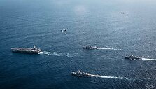 JAV lėktuvne&scaron;io grupuotė / Mc2 Tajh Payne/U.S. Navy / ZUMAPRESS.com