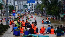Potvyniai Vietname / DUC THAO / AFP