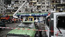 Karas Ukrainoje / GENYA SAVILOV / AFP