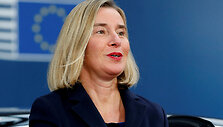 Federica Mogherini / Julien Warnand / via REUTERS