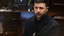 Volodymyras Zelenskis / TONY MAXWELL / AFP