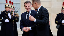 Emmanuelis Macronas / LUDOVIC MARIN / AFP