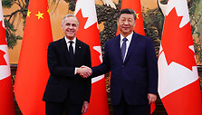 Markas Carney ir Xi Jinpingas / Sean Kilpatrick / ZUMAPRESS.com