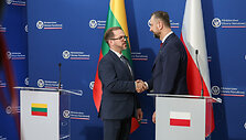 Robertas Kaunas ir Wladyslawas Kosiniakas-Kamyszas / Lenkijos gynybos ministerijos nuotr.