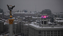 Kyjivas sutemus / SERGEI GAPON / AFP