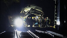 Avarija Barselonoje / JOSEP LAGO / AFP