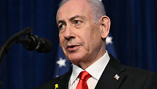 Benjaminas Netanyahu / JIM WATSON / AFP