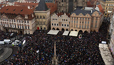 Protestas Čekijoje / Eva Korinkova / REUTERS