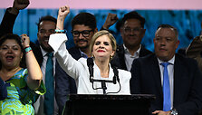 Laura Fernandez  / MARVIN RECINOS / AFP