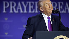 Donaldas Trumpas / ALEX WONG / Getty Images via AFP